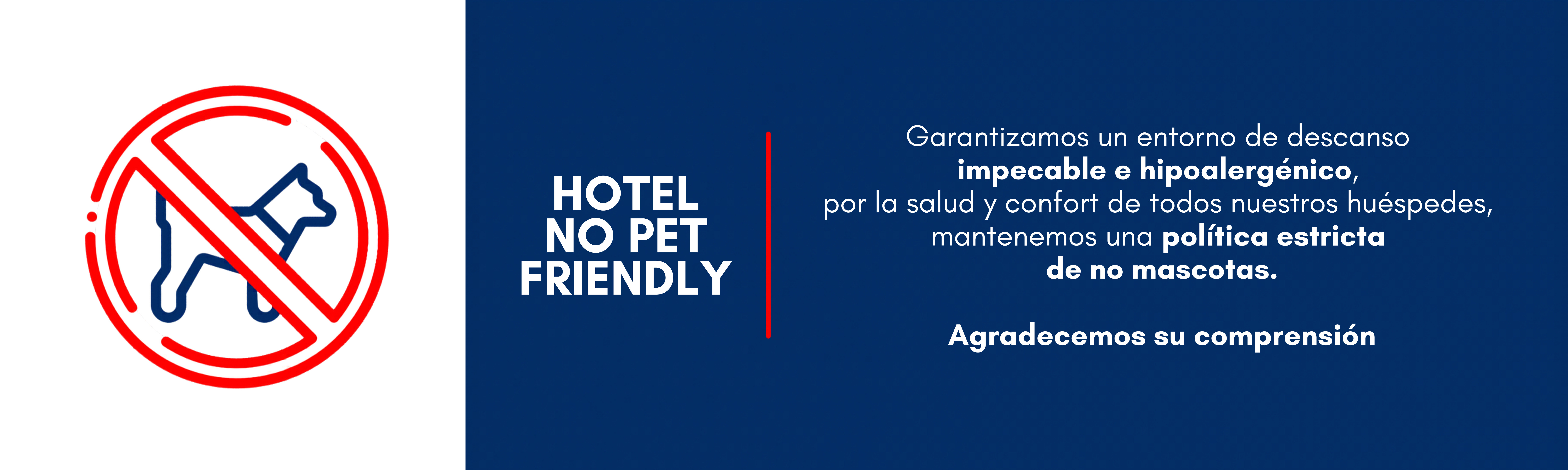 NO-PET-FRIENDLY